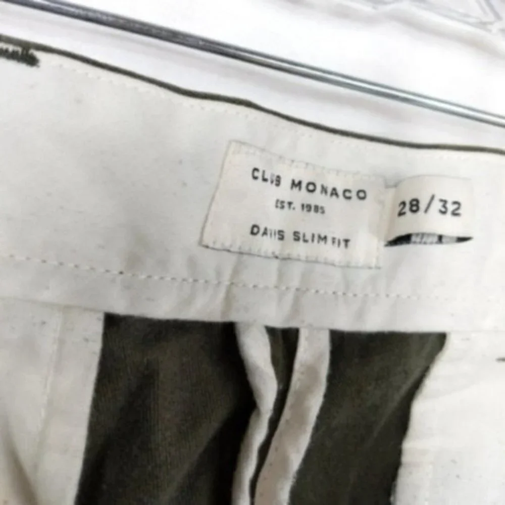 Club Monaco Davis Slim Fit Chino Pants 28x32